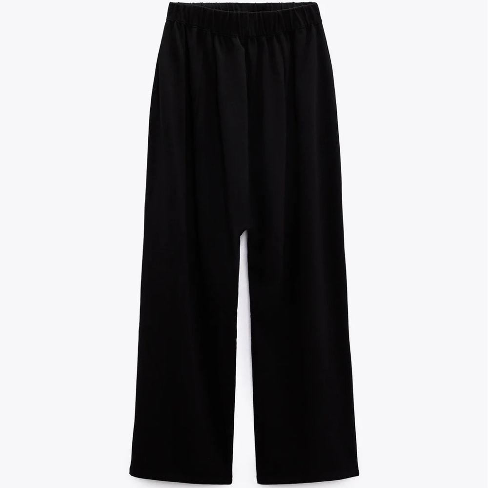 Zara slouch black pants
